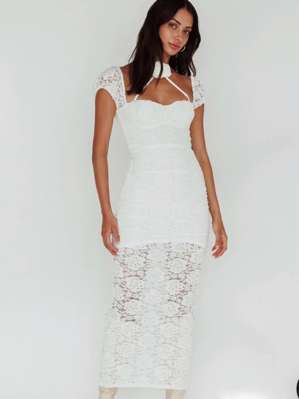 Versailles  Summer Rose Accent Lace Dress White

Selfie Leslie ANGEL BIBA